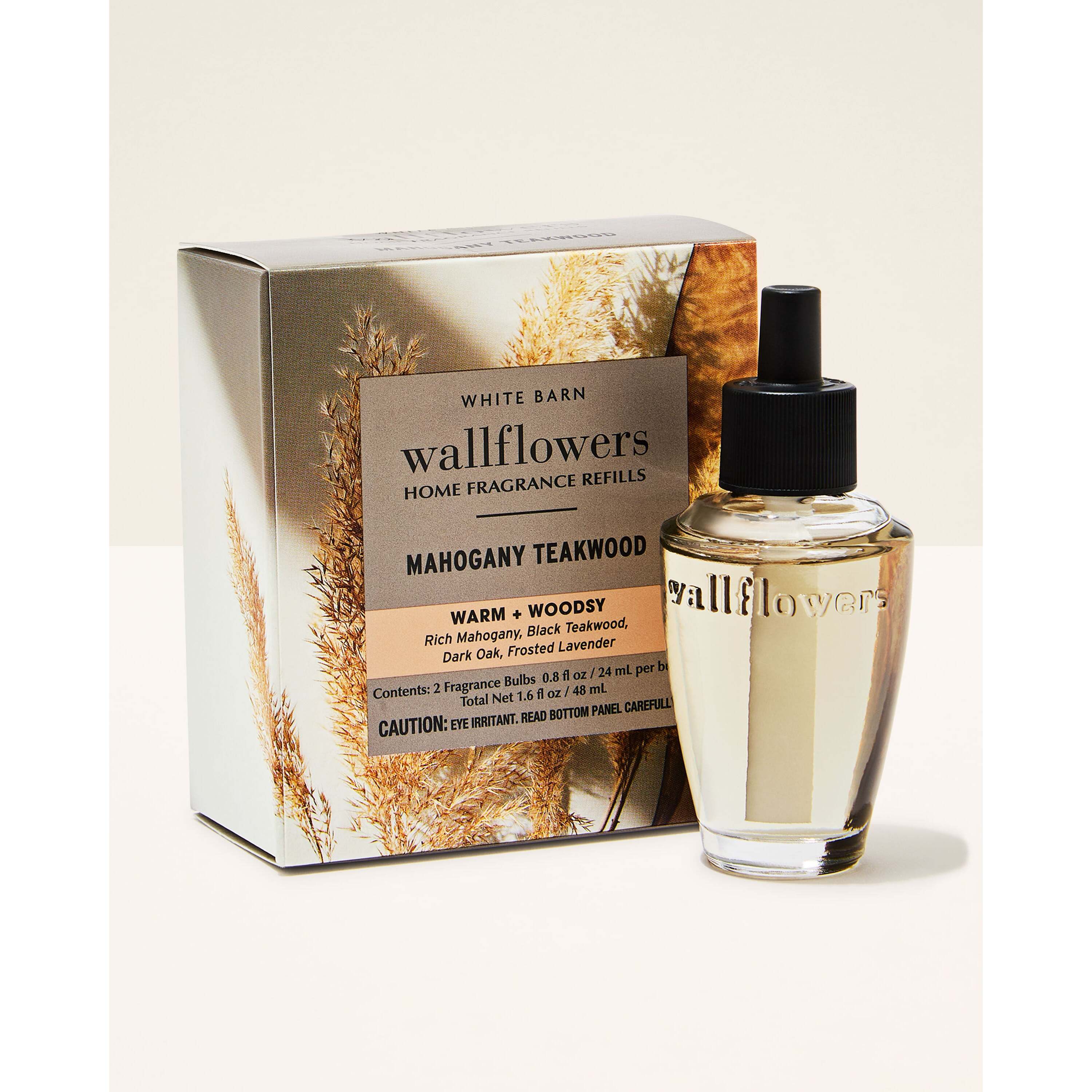 Mahogany Teakwood Wallflowers Refills 2-Pack