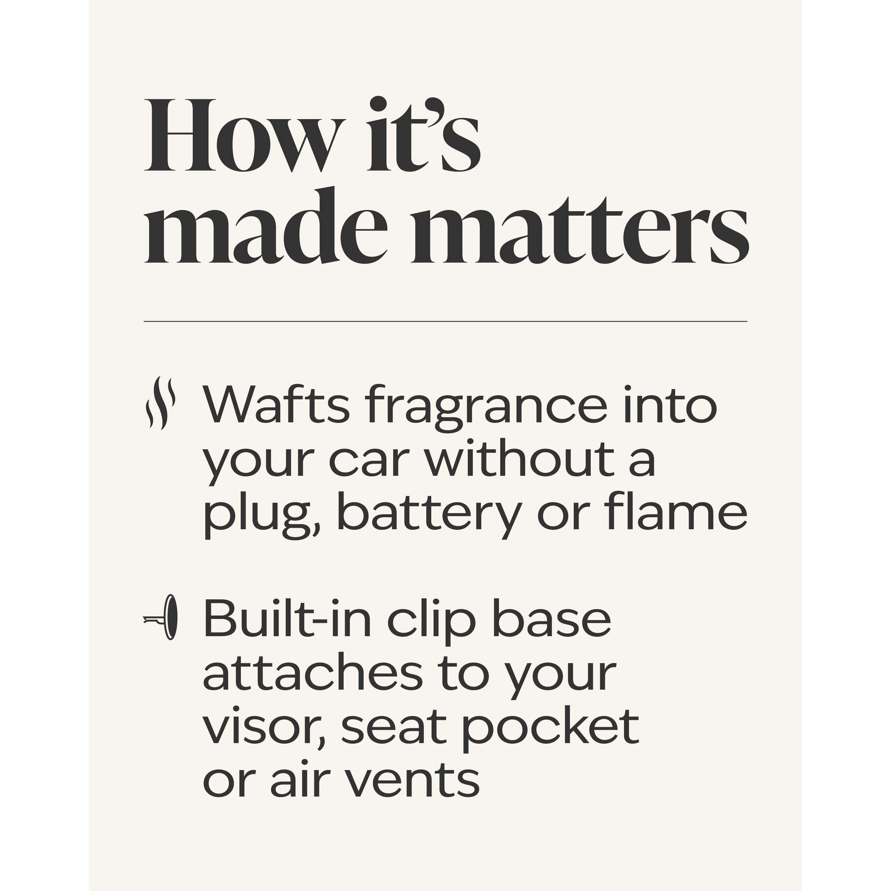 Black Glitter Car Fragrance Holder - Image 3