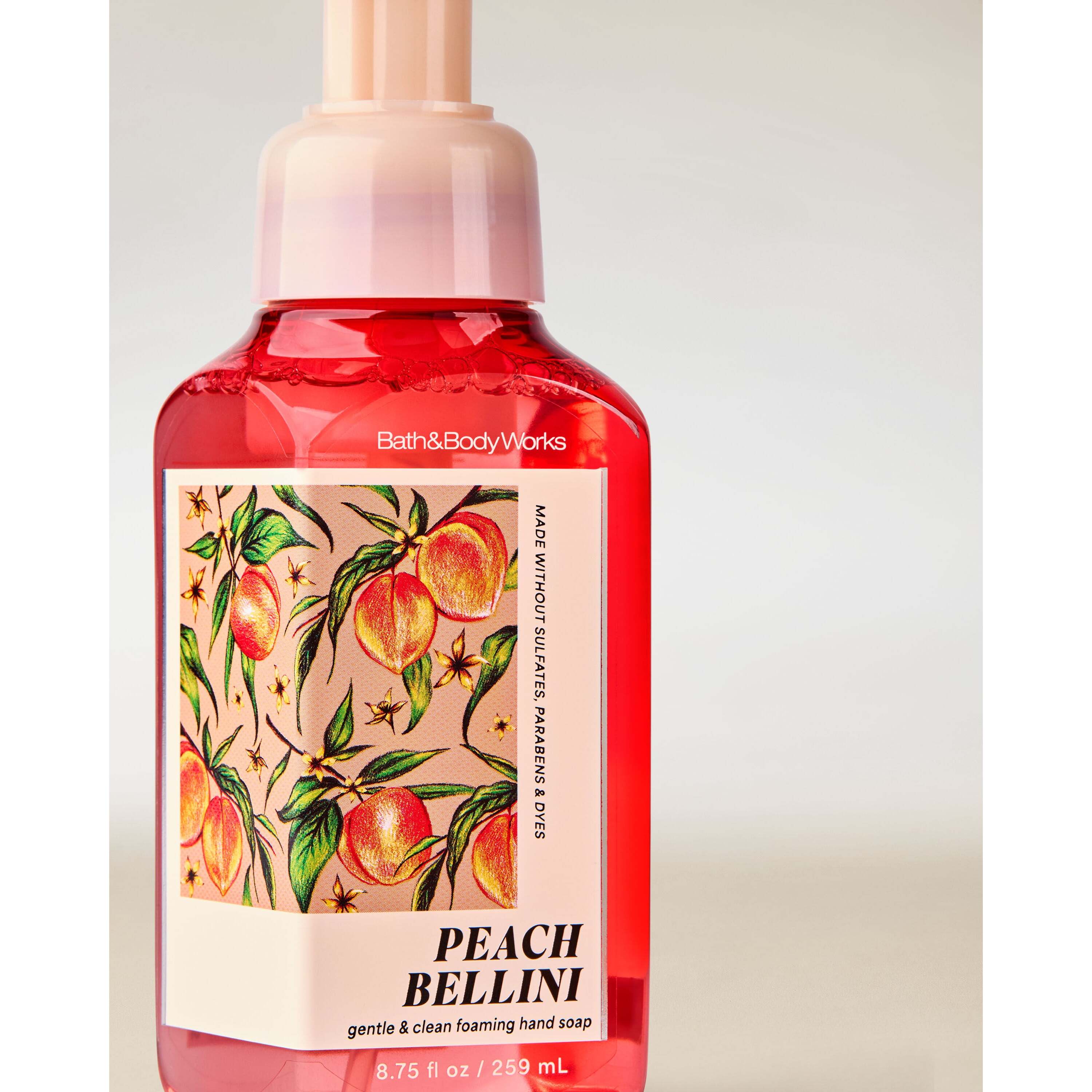 Peach Bellini Gentle & Clean Foaming Hand Soap - Image 2