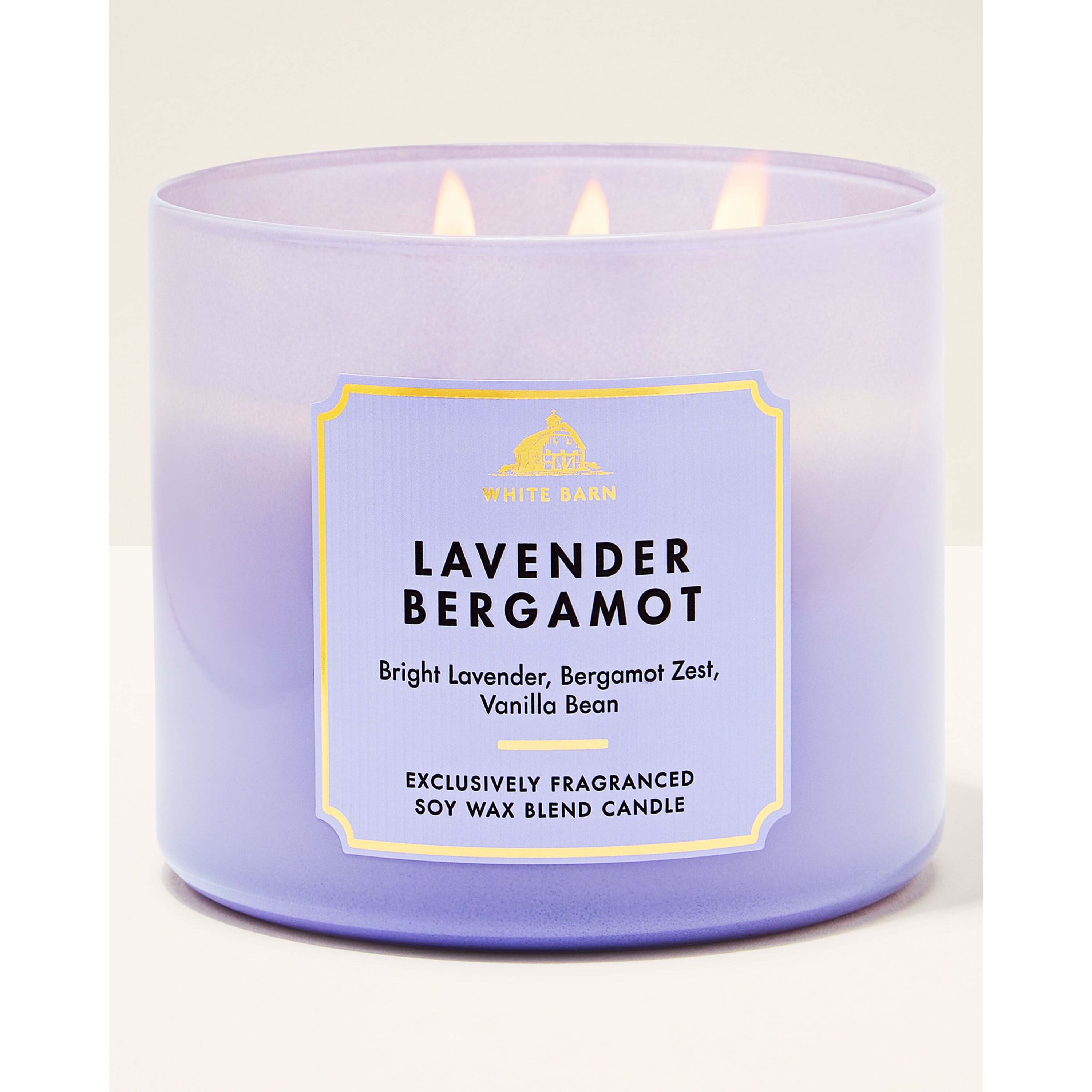 Lavender Bergamot 3-Wick Candle