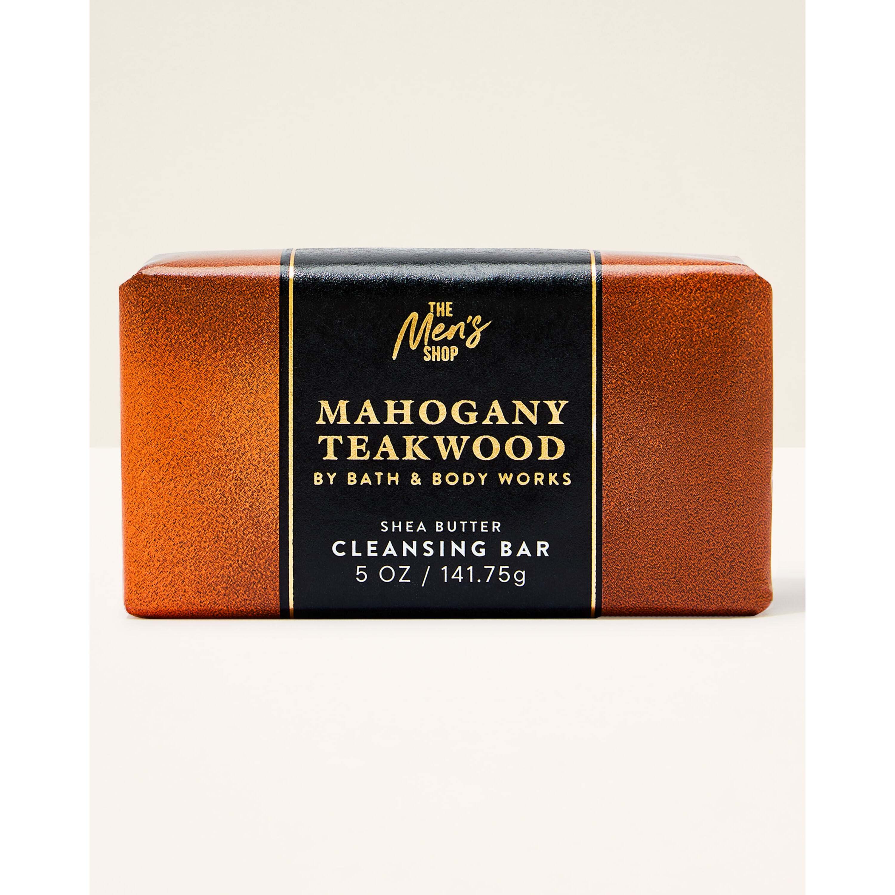 Mahogany Teakwood Shea Butter Cleansing Bar