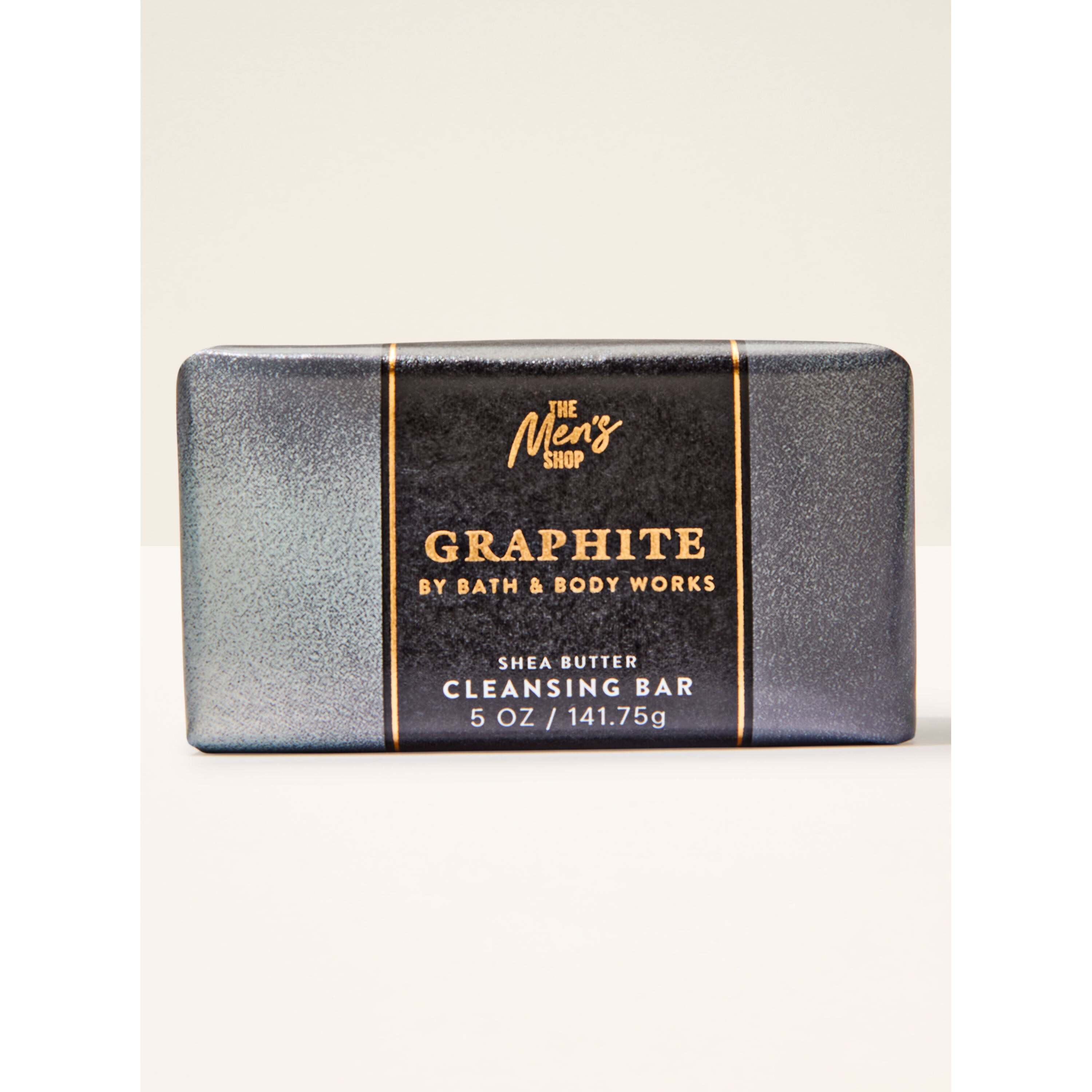 Graphite Shea Butter Cleansing Bar