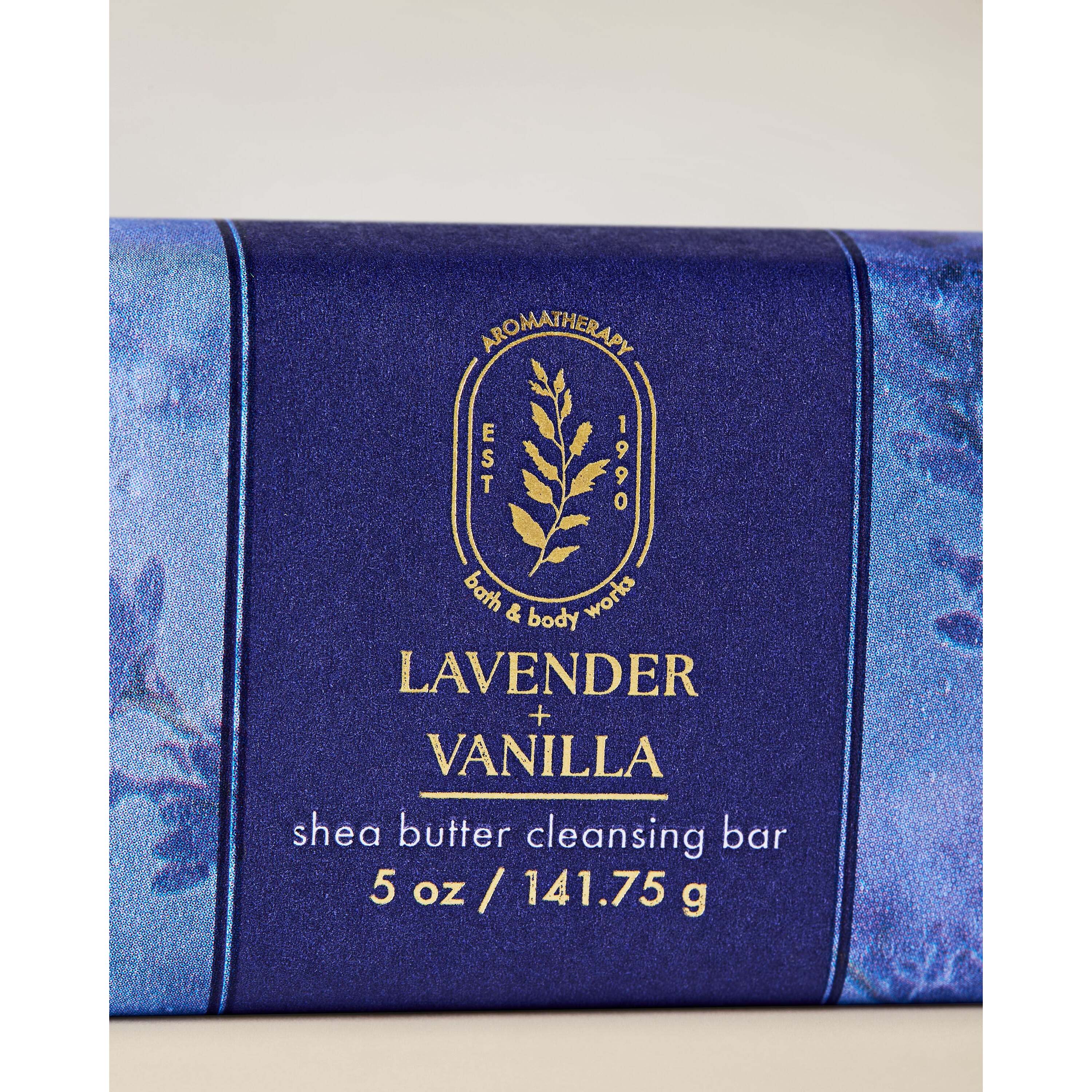 Lavender Vanilla Shea Butter Cleansing Bar - Image 2