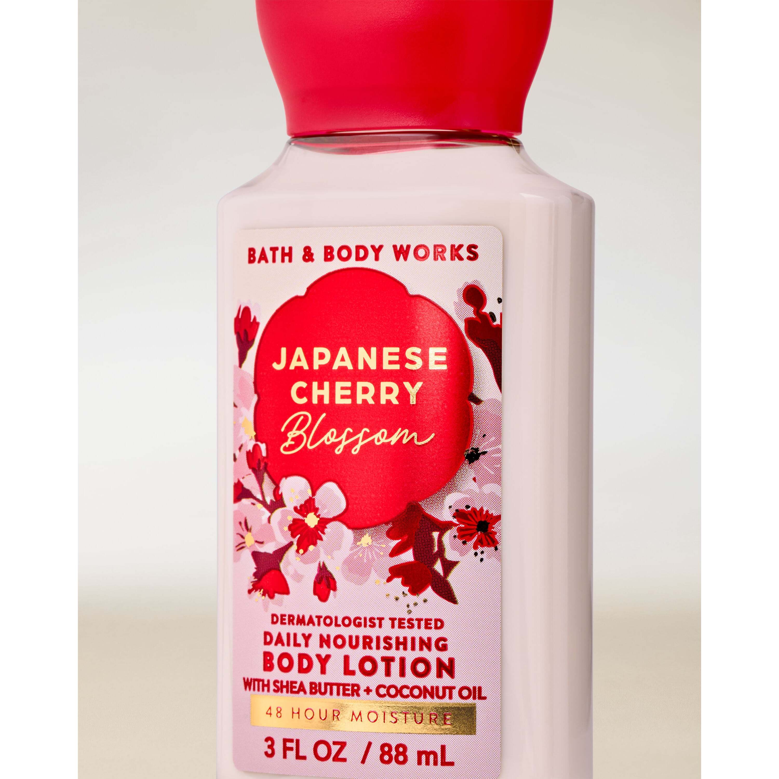 Japanese Cherry Blossom Travel Size Body Lotion - Image 2