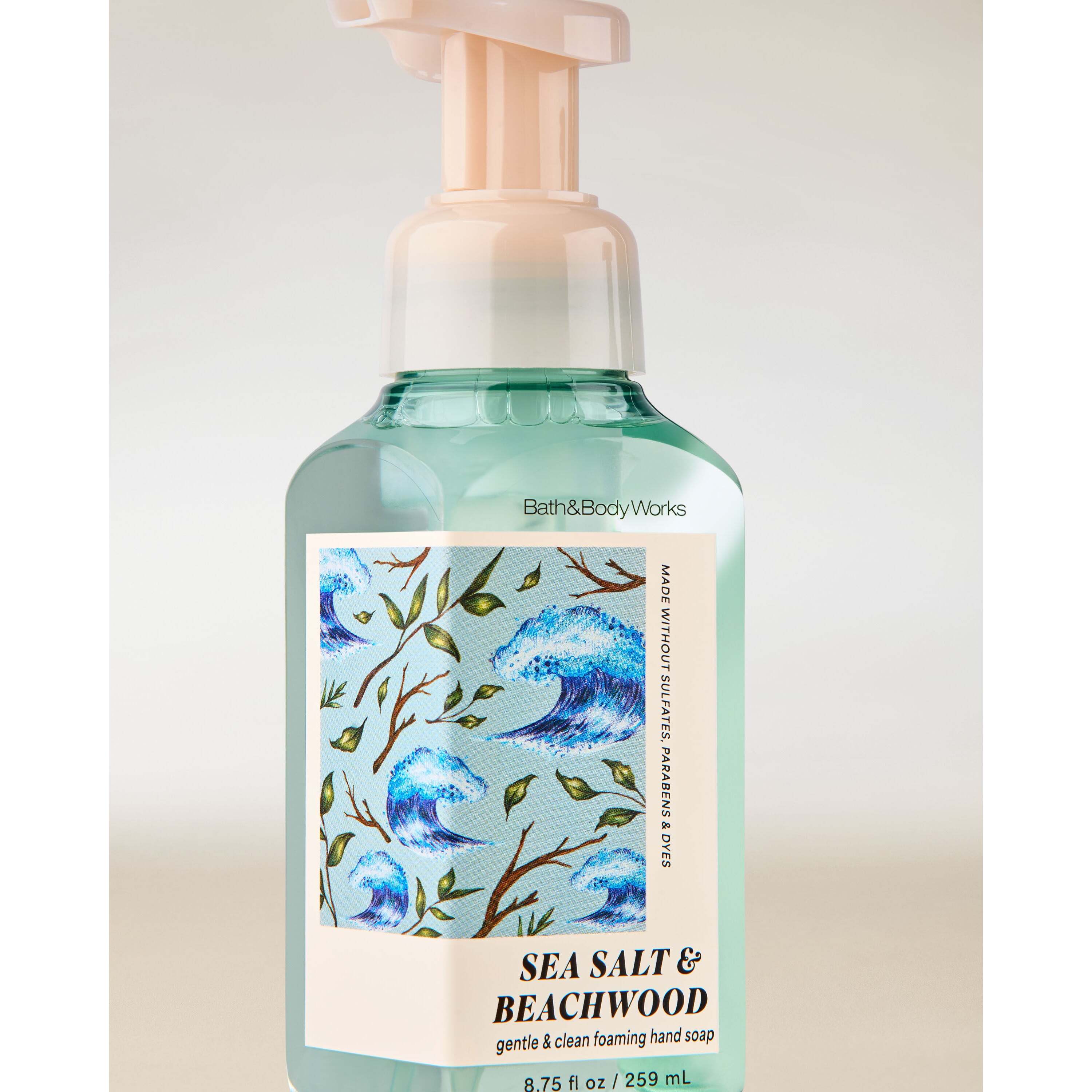 Sea Salt & Beechwood Gentle & Clean Foaming Hand Soap - Image 2