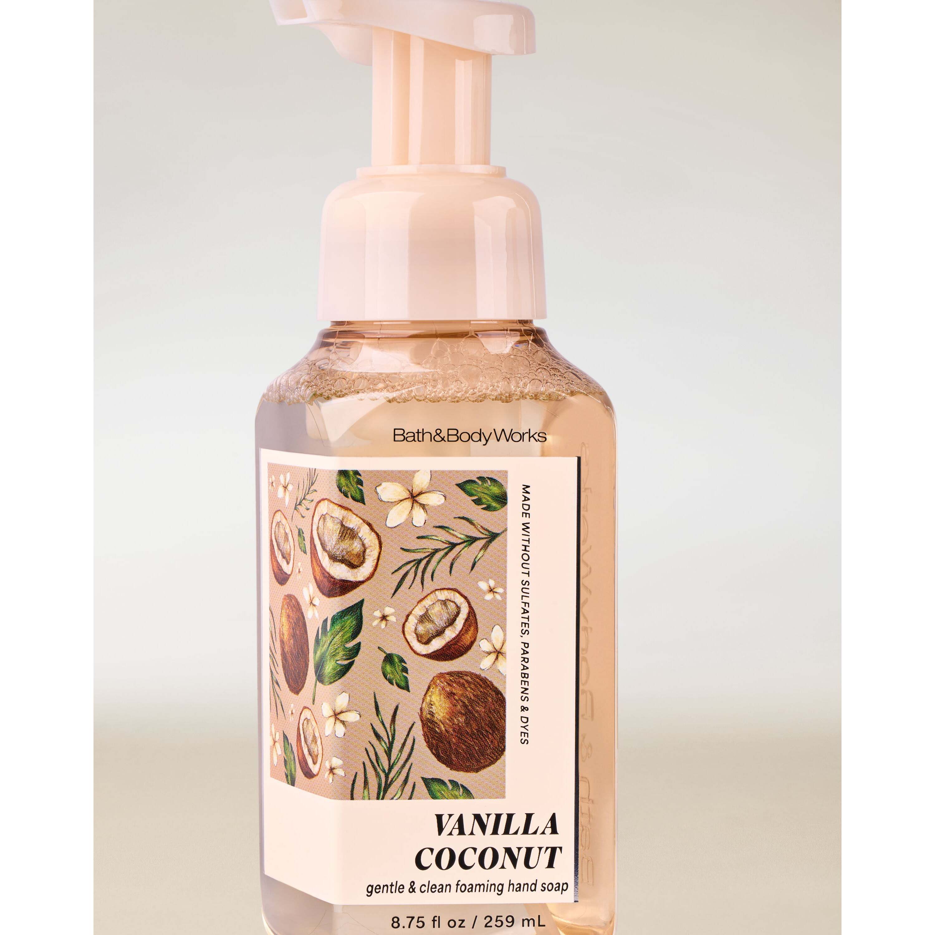 Vanilla Coconut Gentle & Clean Foaming Hand Soap - Image 2