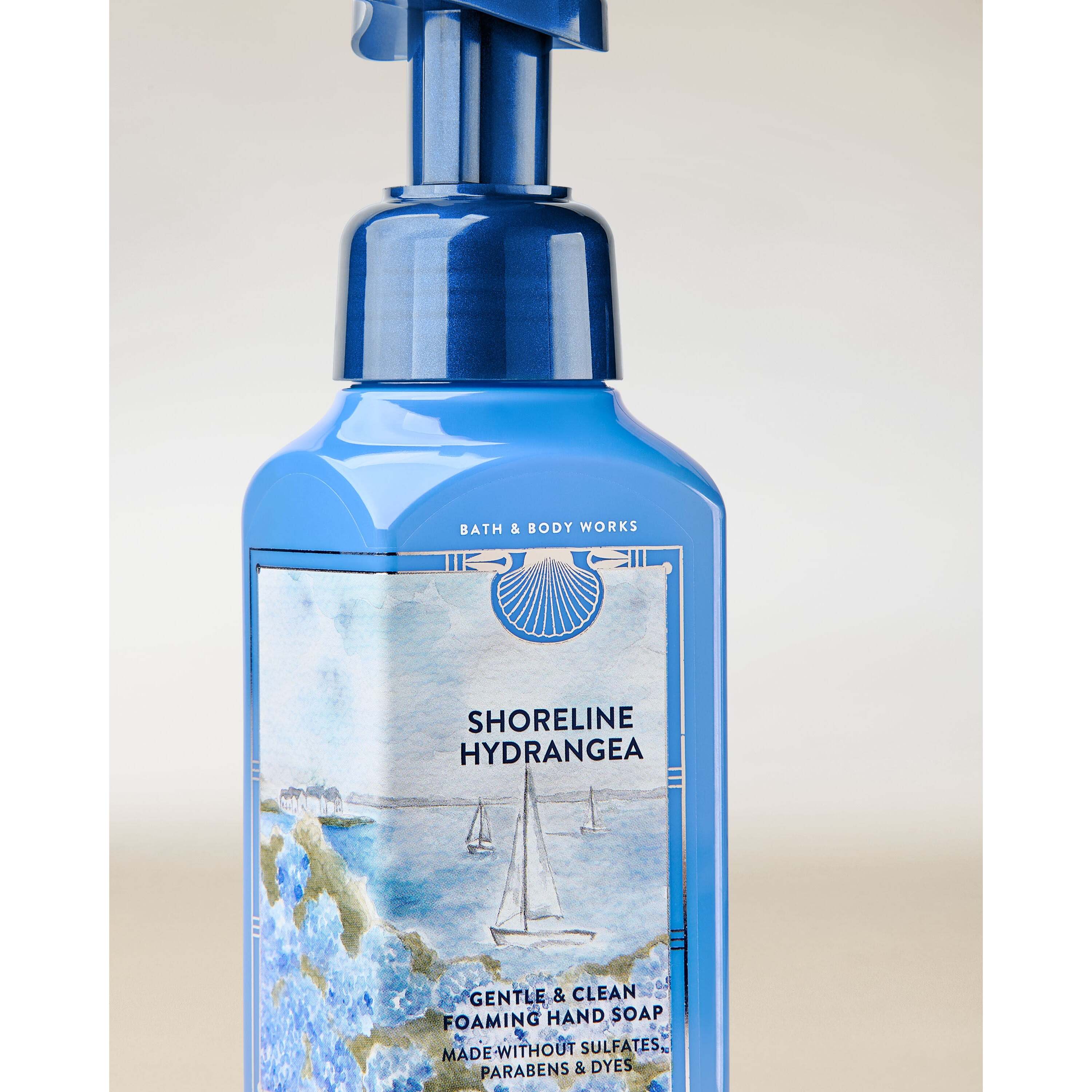 Shoreline Hydrangea Gentle & Clean Foaming Hand Soap - Image 2