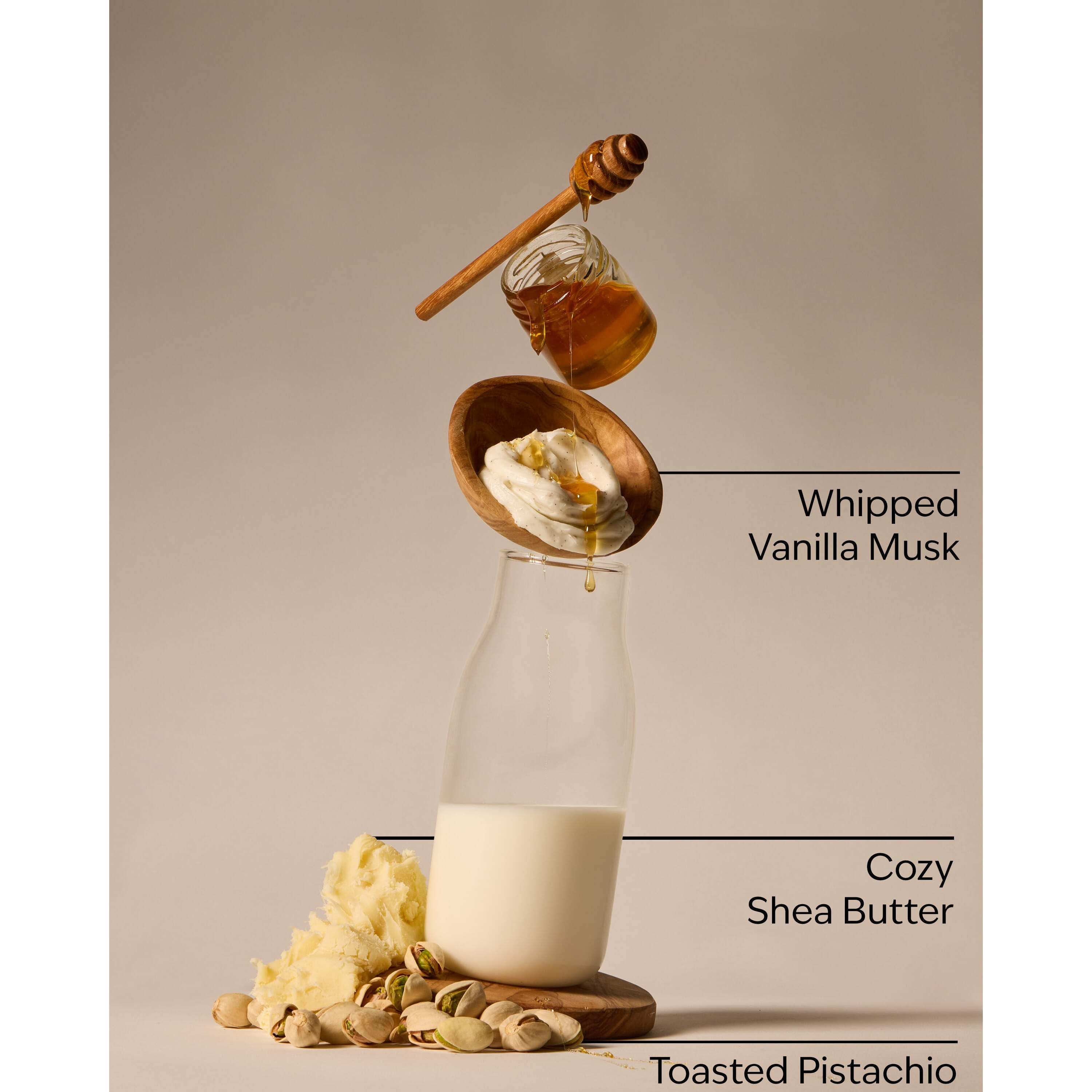 Pistachio Milk & Honey Single Wick Candle - Image 3