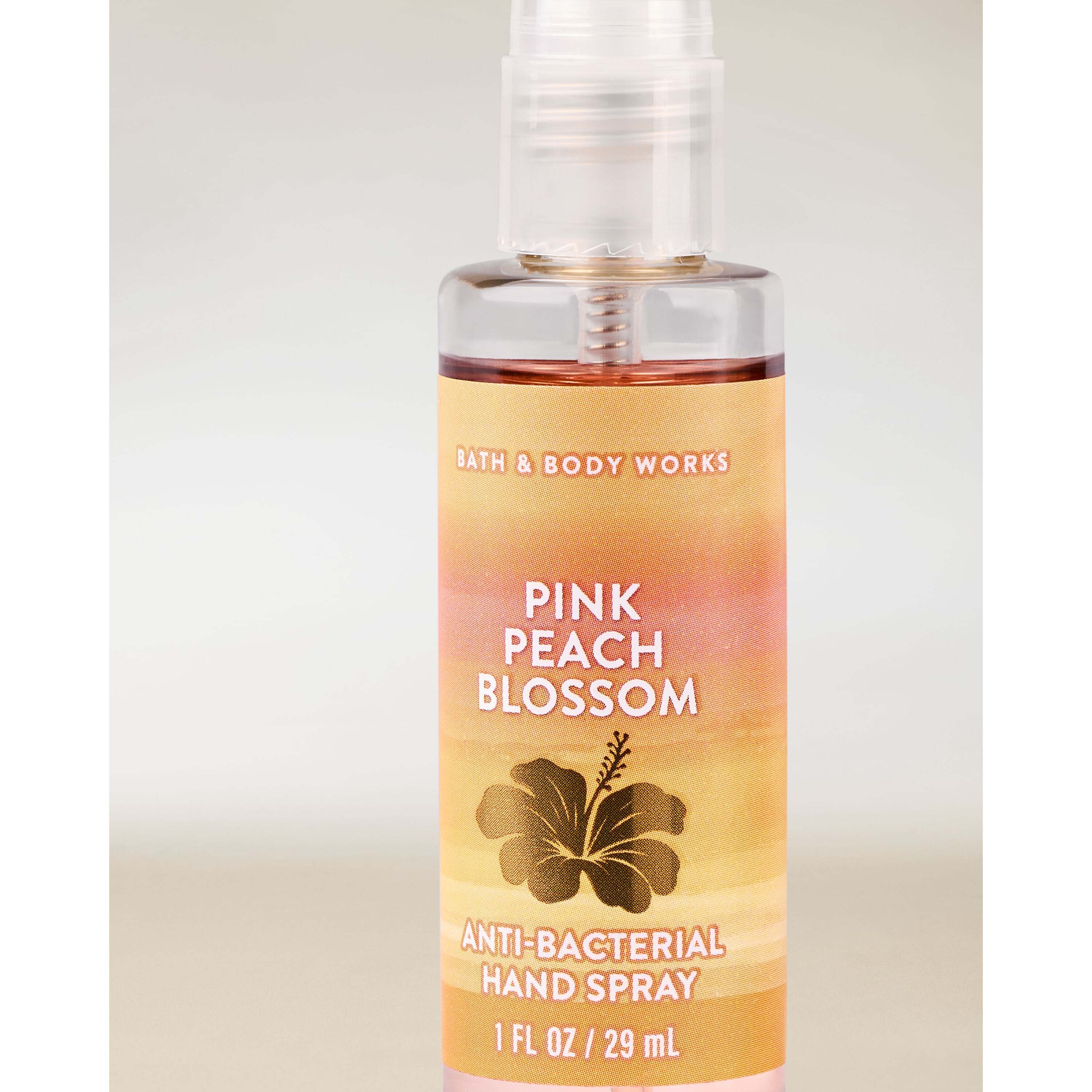 Pink Peach Blossom Hand Sanitizer Spray - Image 2