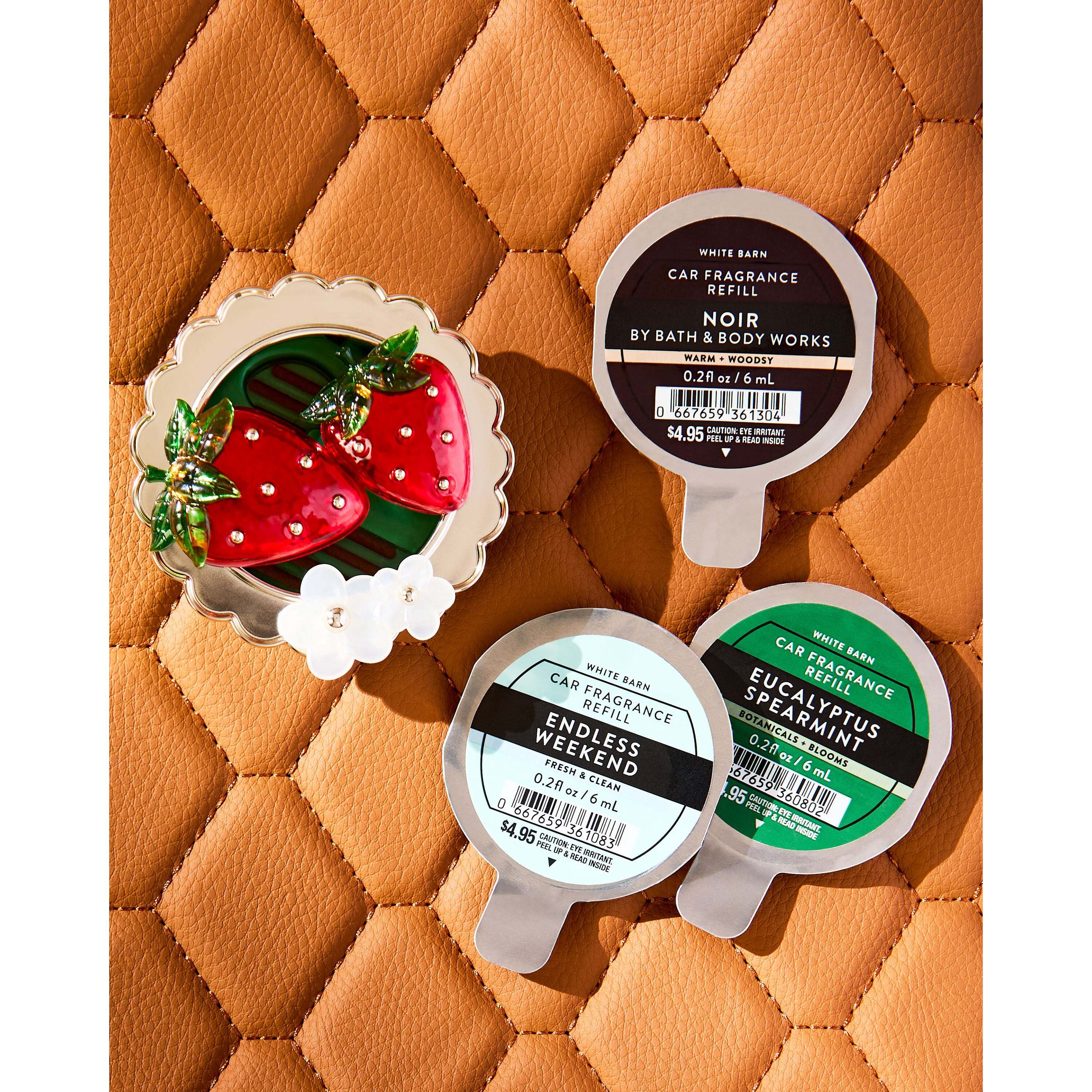 Strawberries Car Fragrance Holder - Image 4