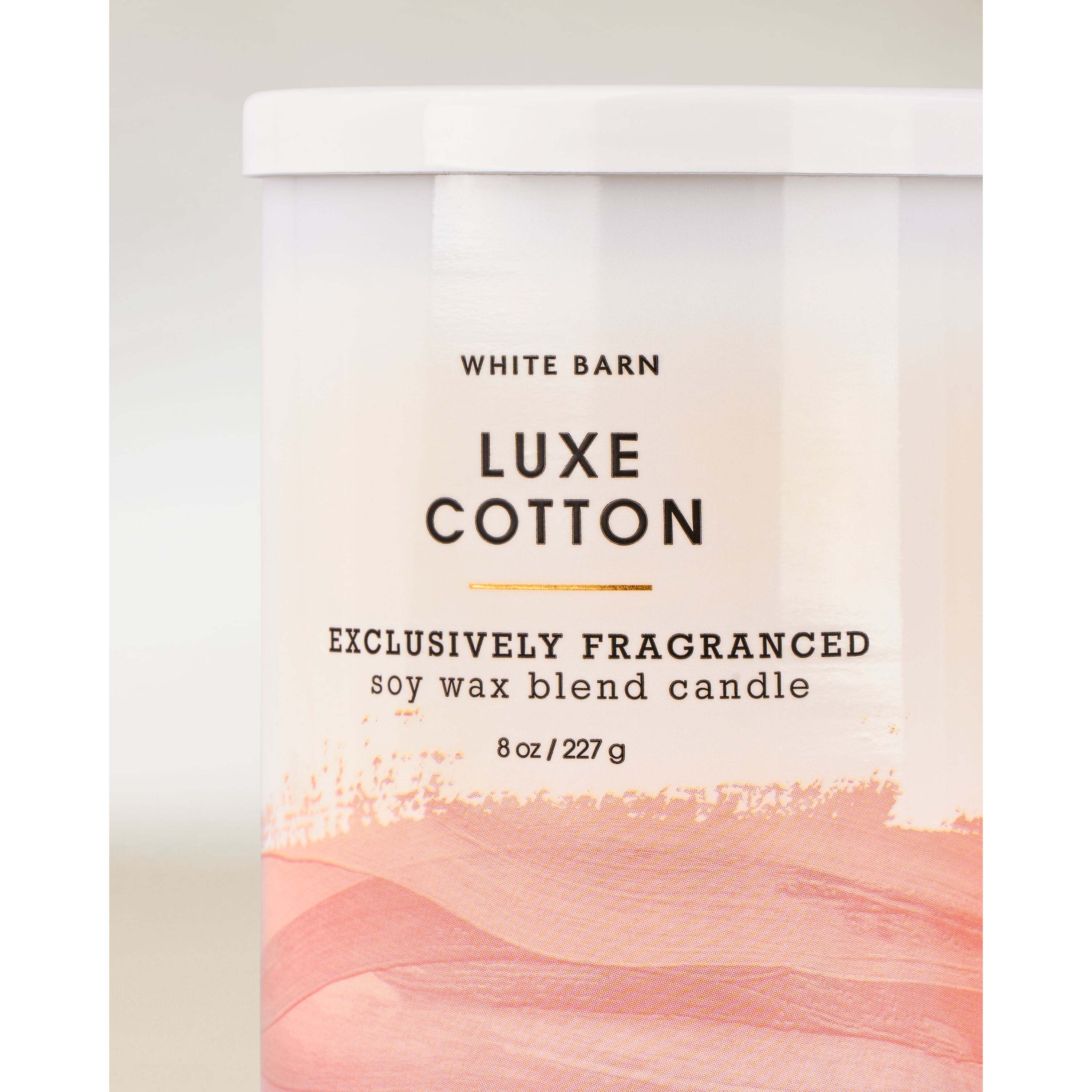 Luxe Cotton Single Wick Candle - Image 2