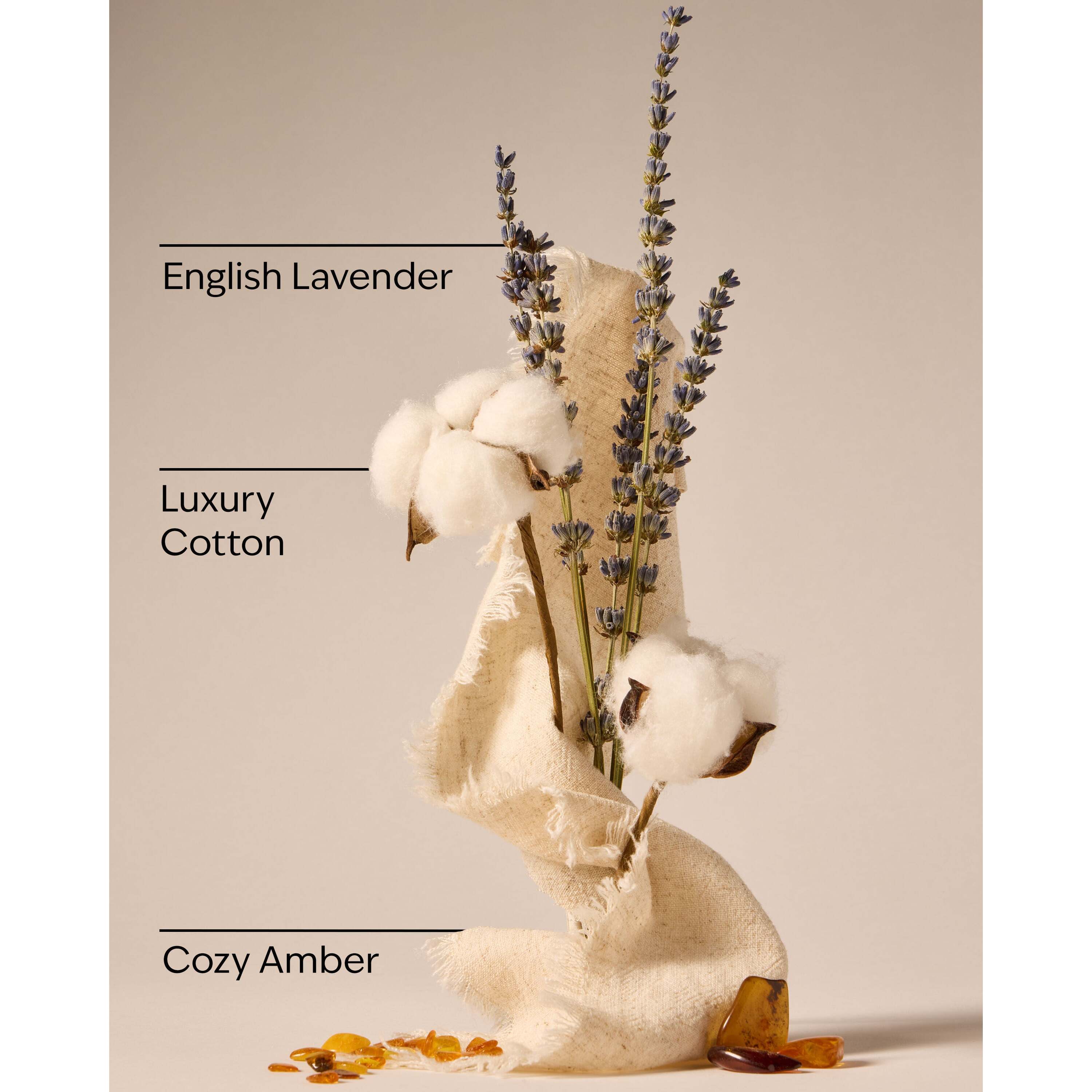 Luxe Cotton Single Wick Candle - Image 3