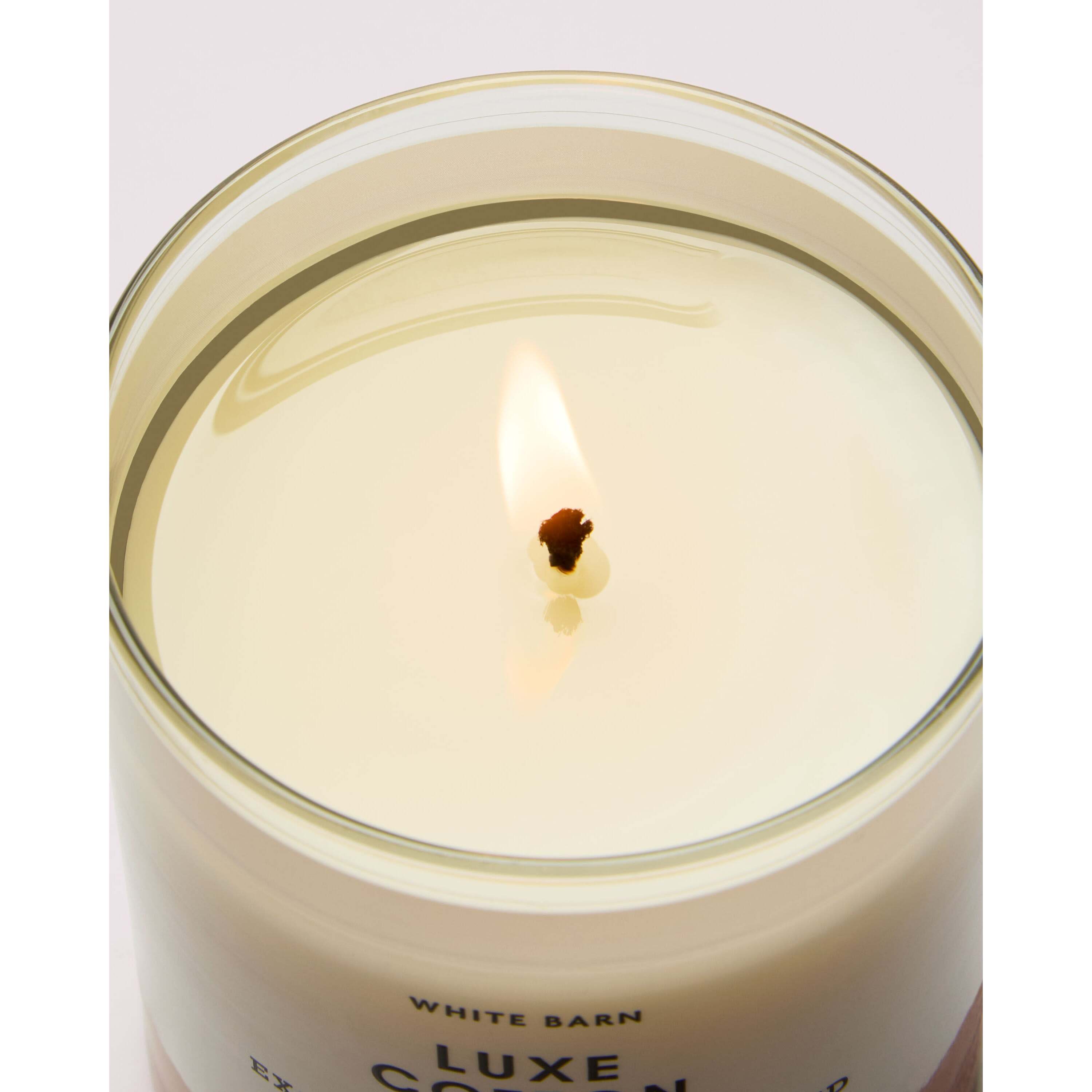 Luxe Cotton Single Wick Candle - Image 5