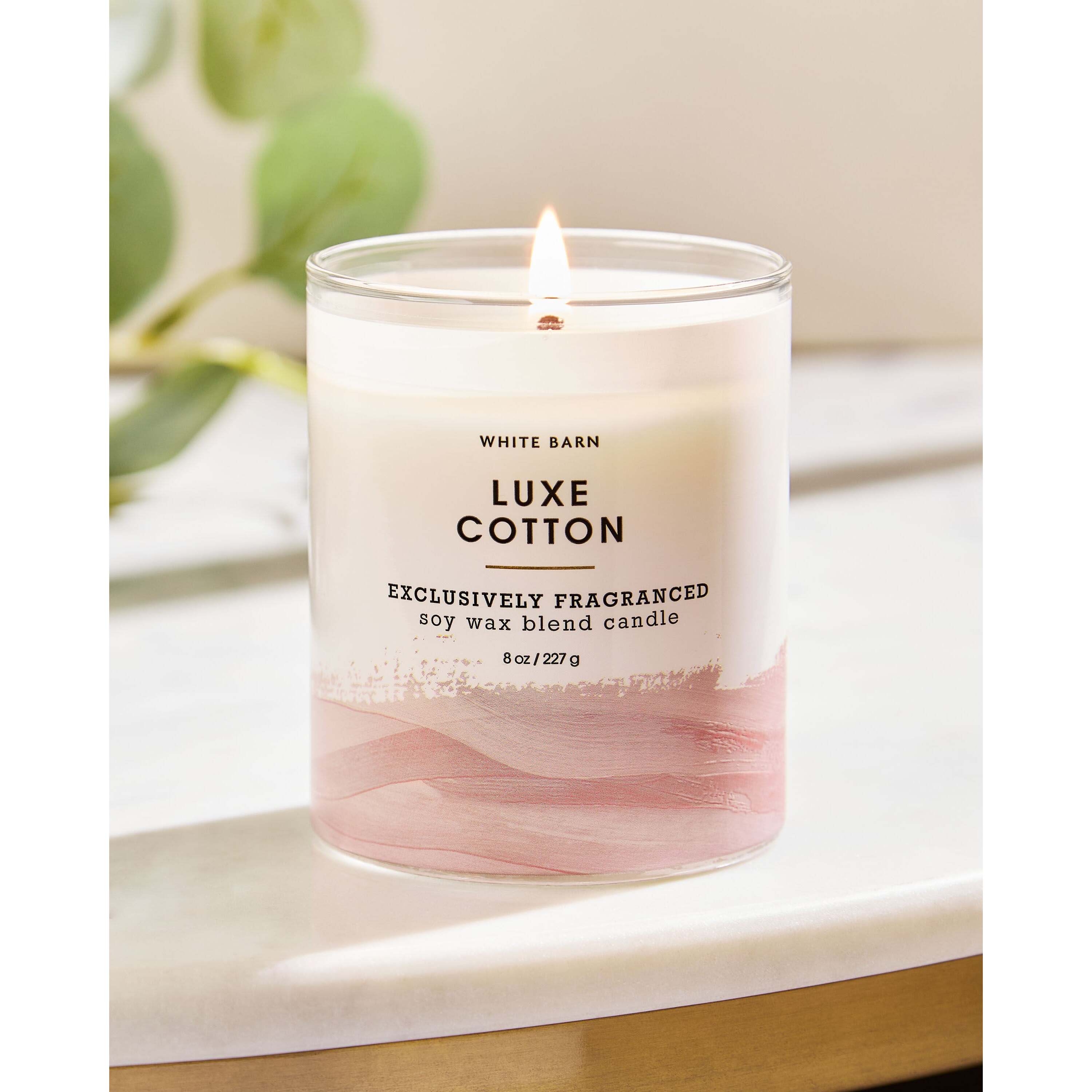 Luxe Cotton Single Wick Candle - Image 6