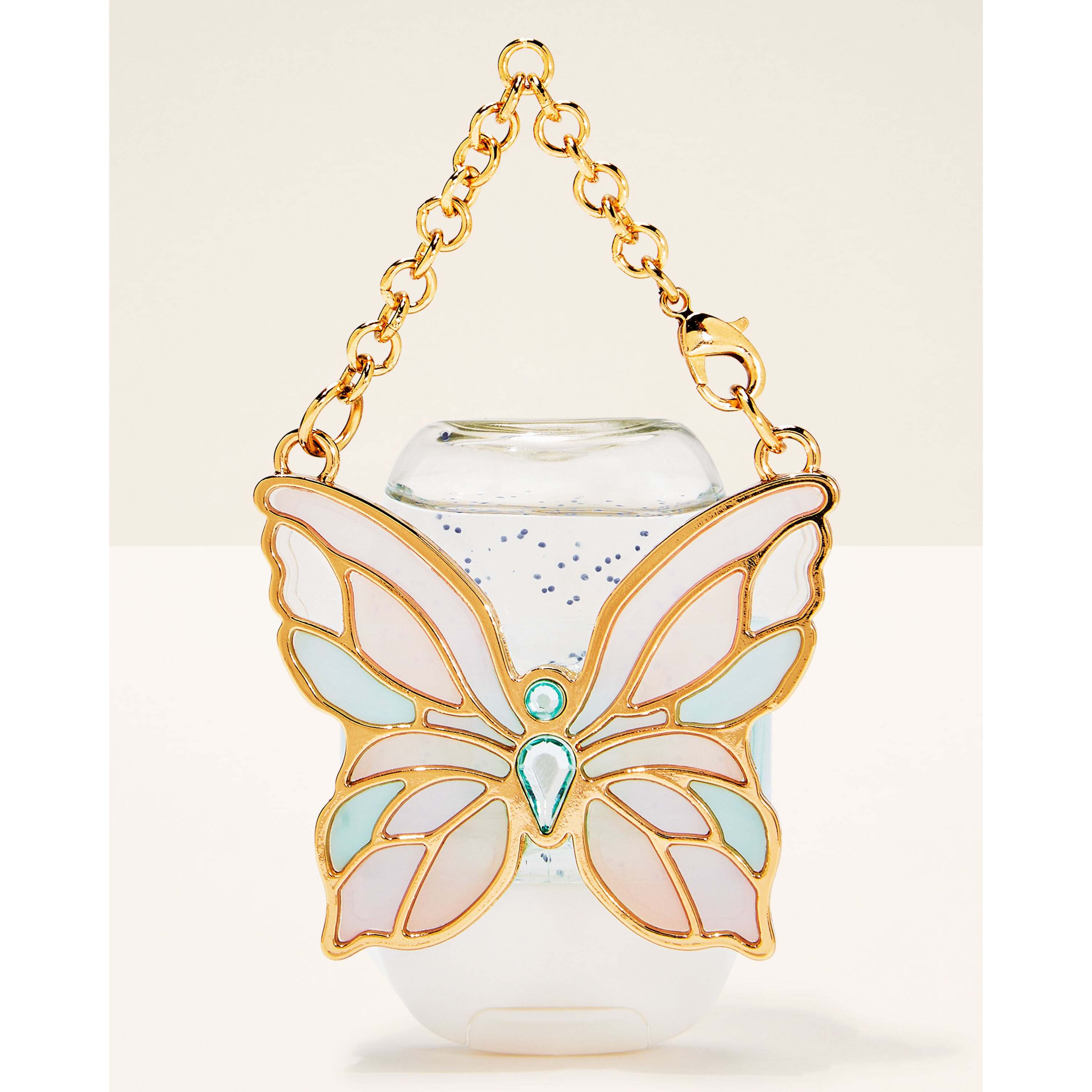Stained Glass Butterfly Pocketbac Holder