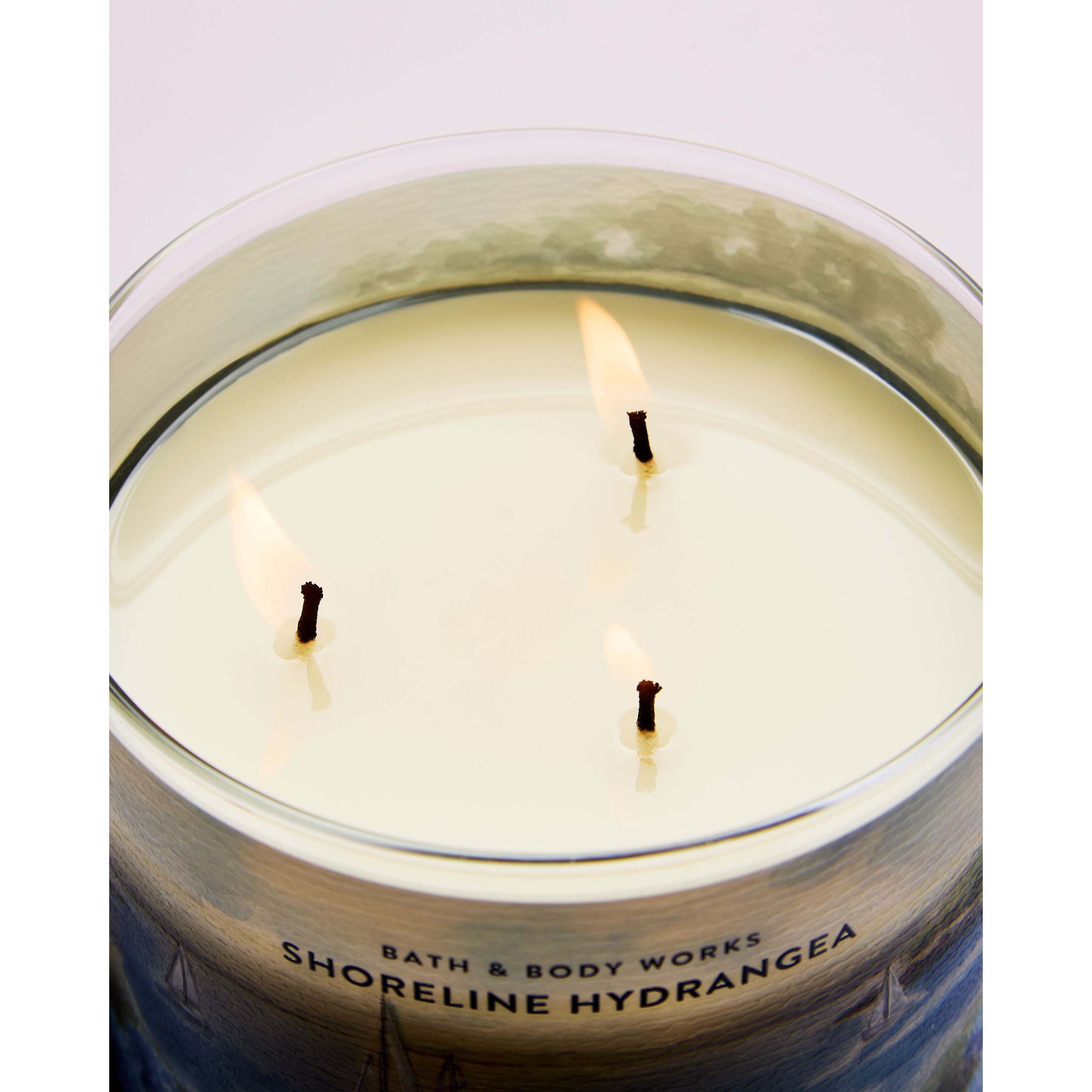 Shoreline Hydrangea 3-Wick Candle - Image 5
