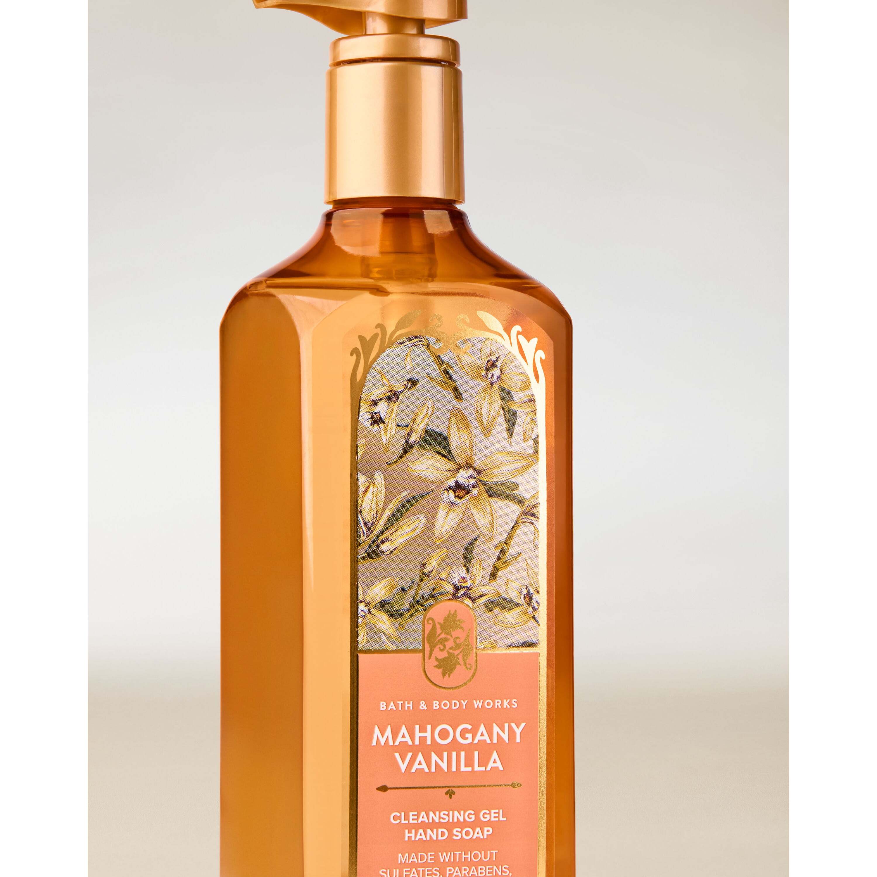 Mahogany Vanilla Cleansing Gel Hand Soap - Image 2