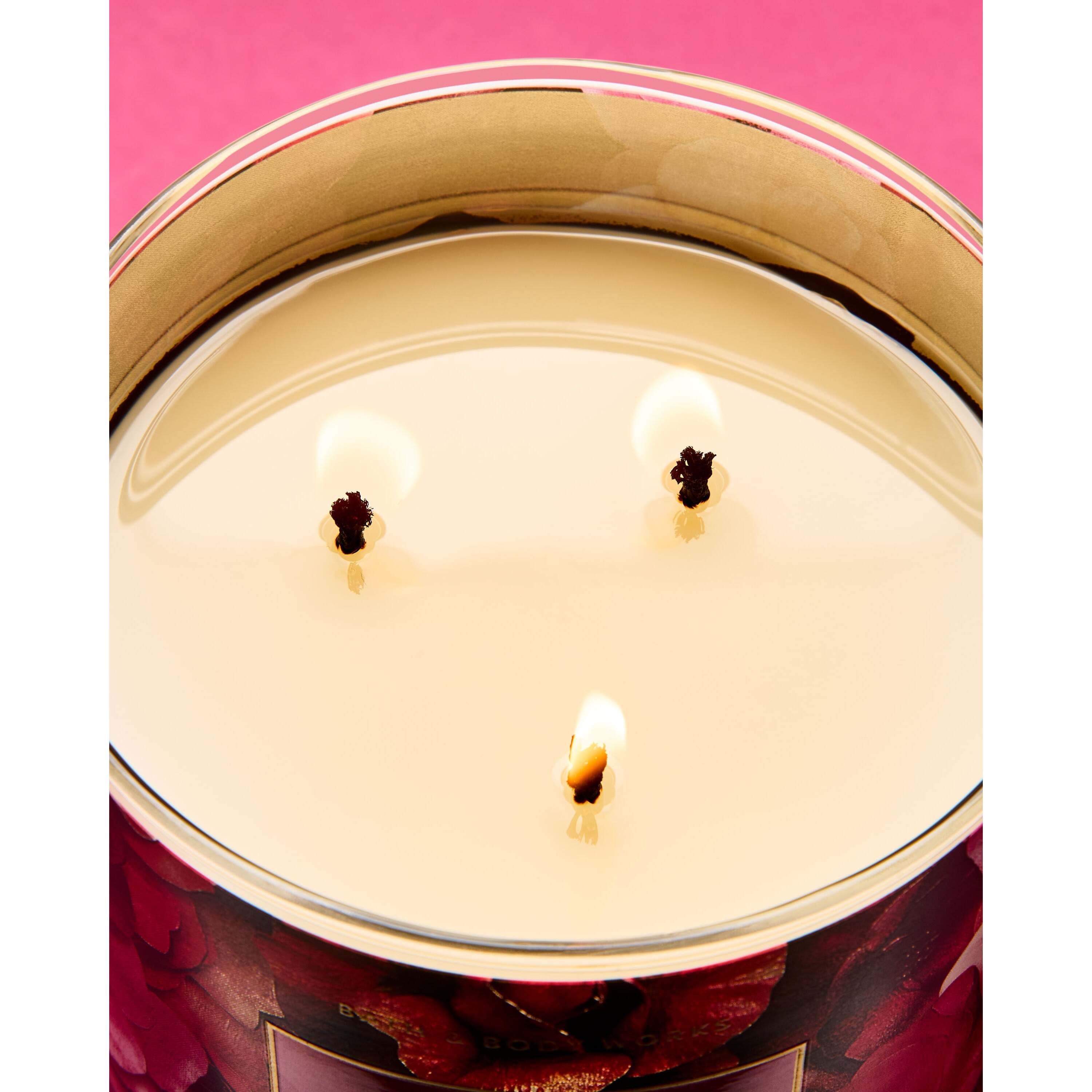 Covered In Roses 3-Wick Candle - Image 5