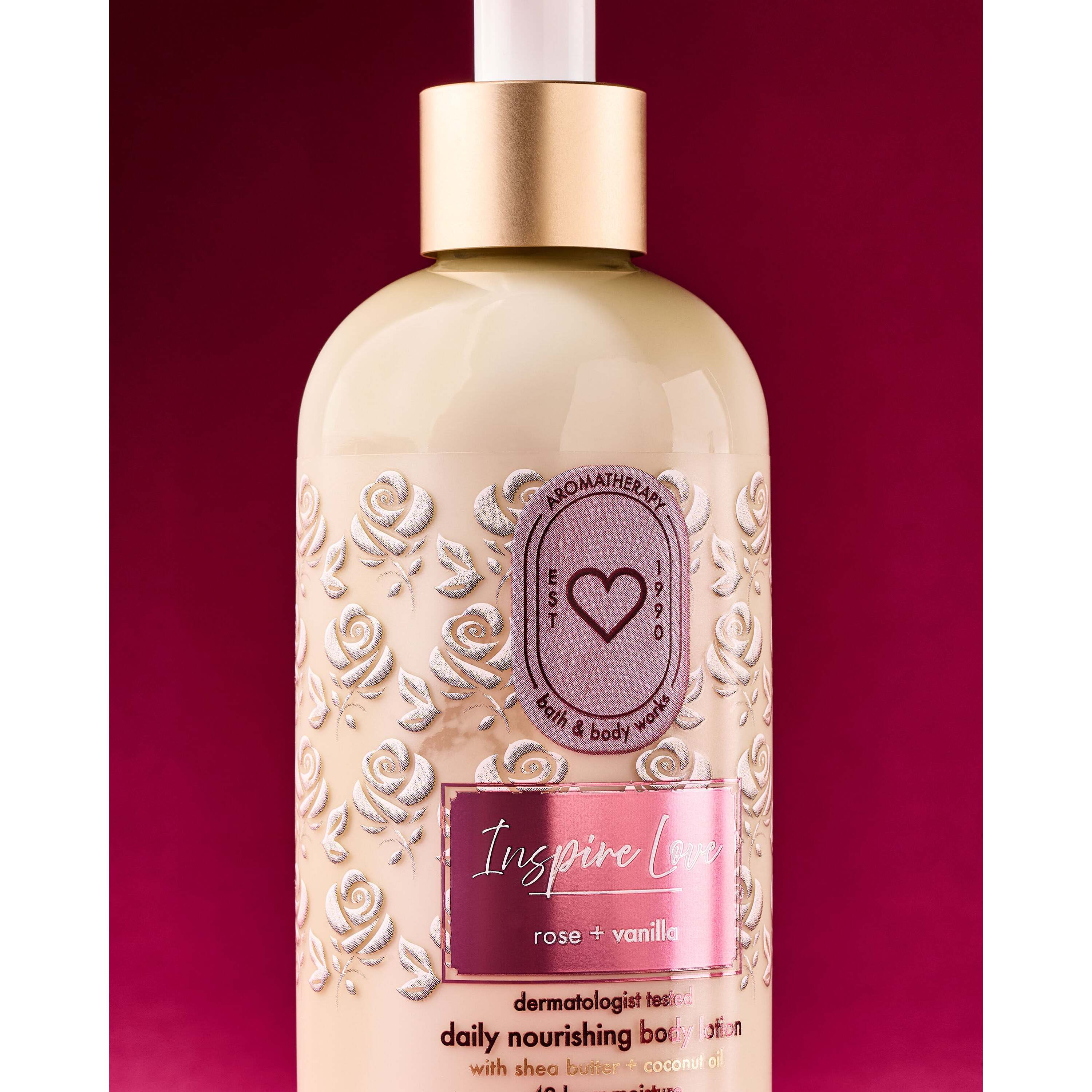 Rose Vanilla Moisturizing Body Lotion - Image 2