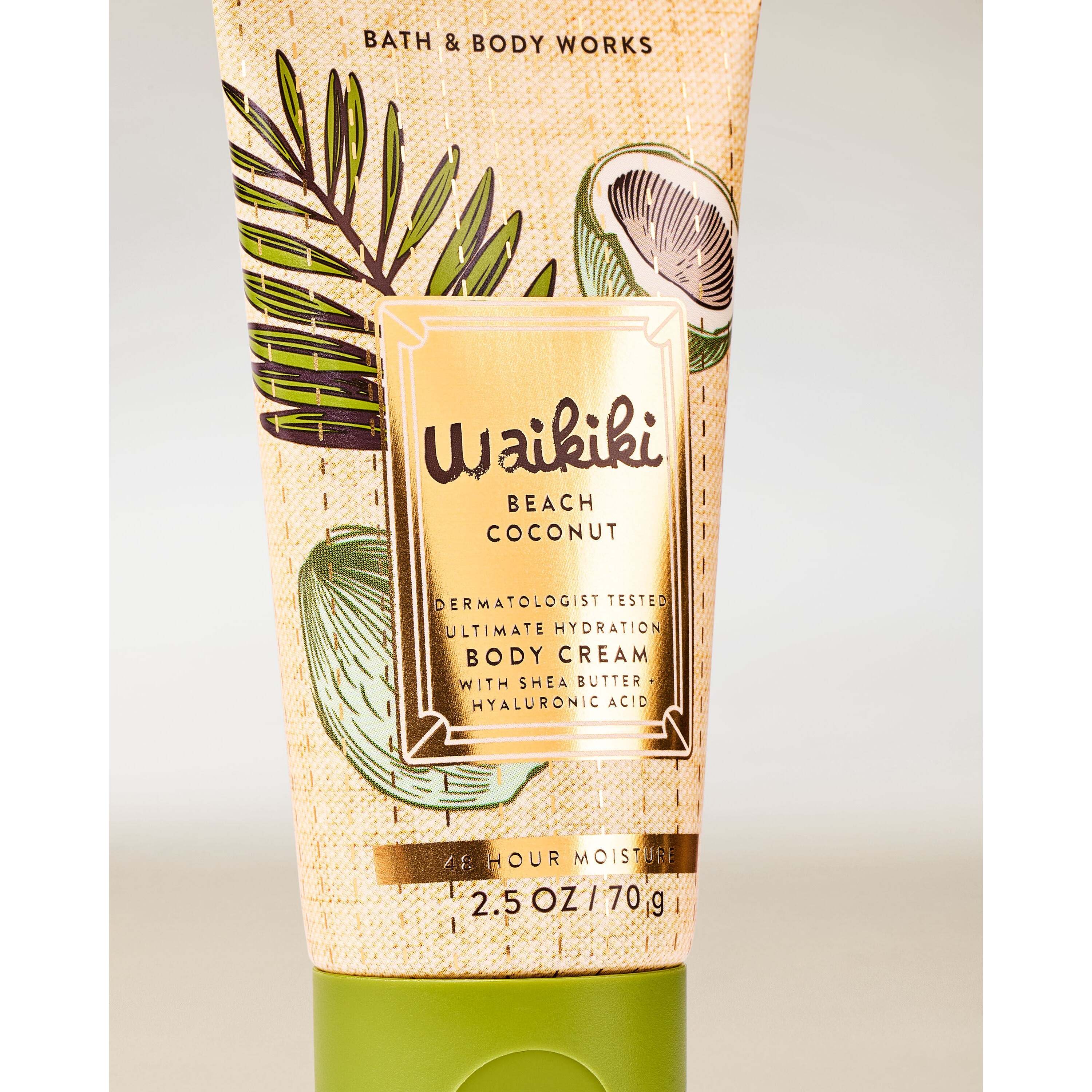 Waikiki Beach Coconut Travel Size Ultimate Hydration Body Cream - Image 2