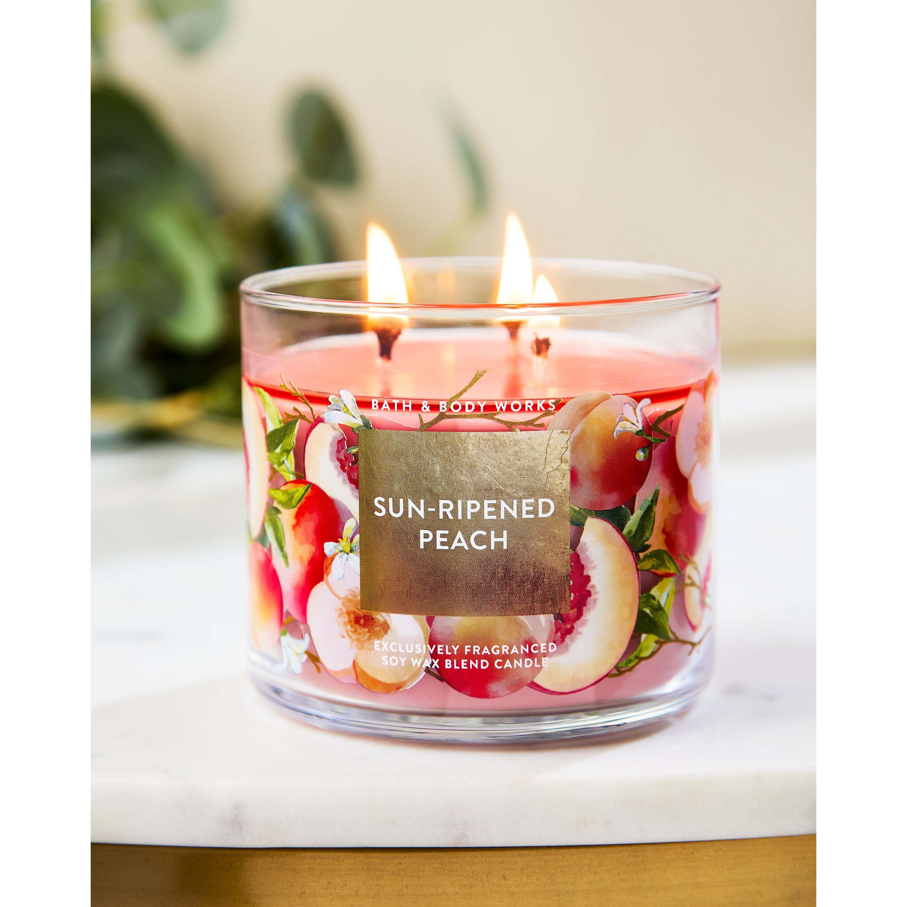 Sun-Ripened Peach 3-Wick Candle - Image 5