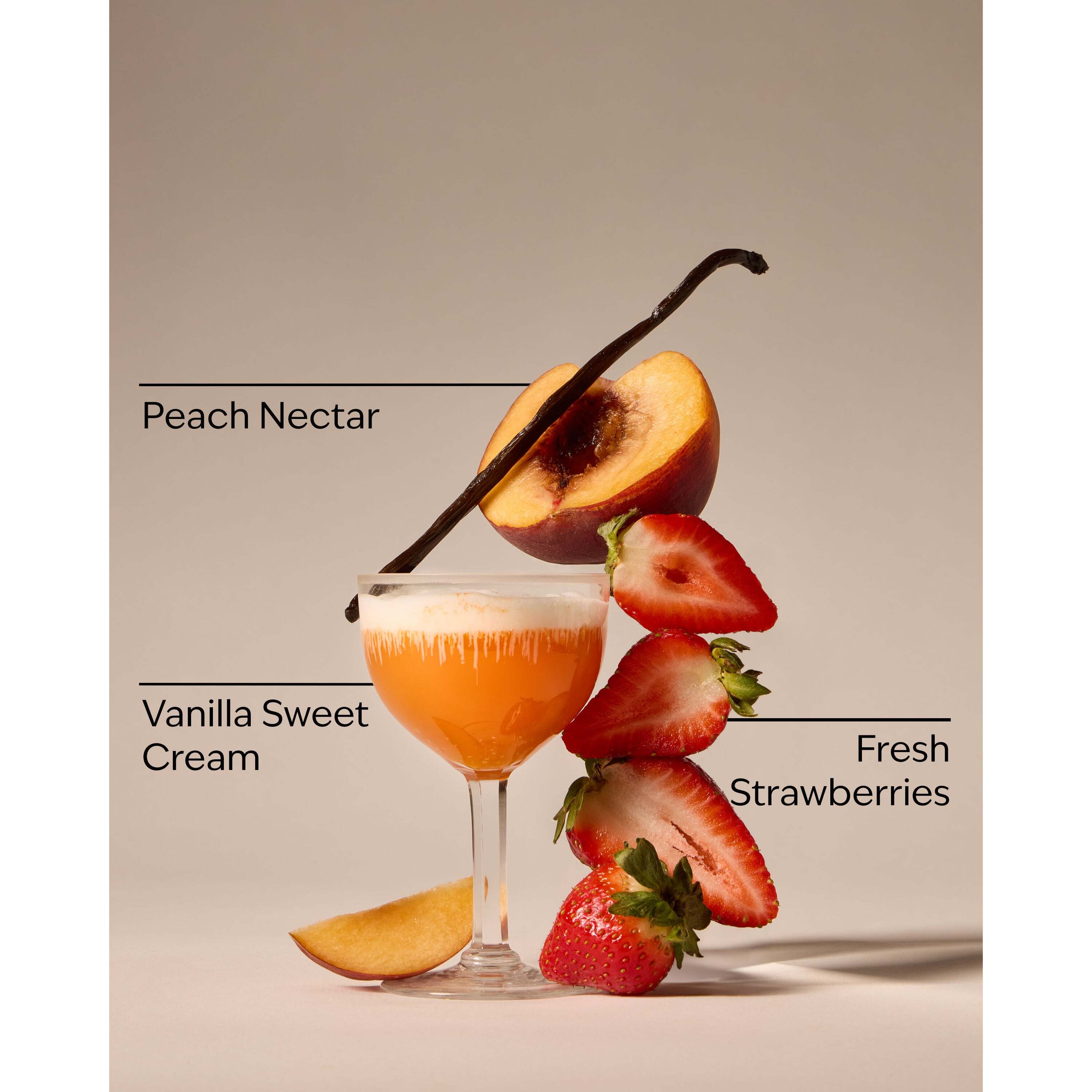 Strawberry Peach Sunset 3-Wick Candle - Image 3