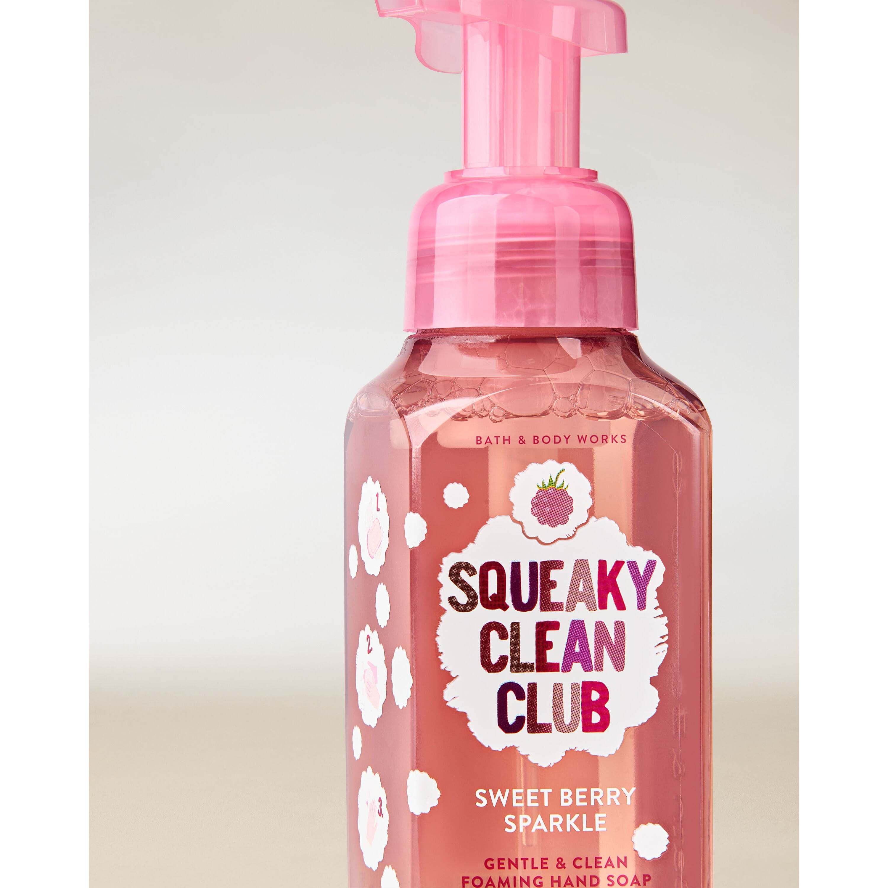 Sweet Berry Sparkle Gentle & Clean Foaming Hand Soap - Image 2