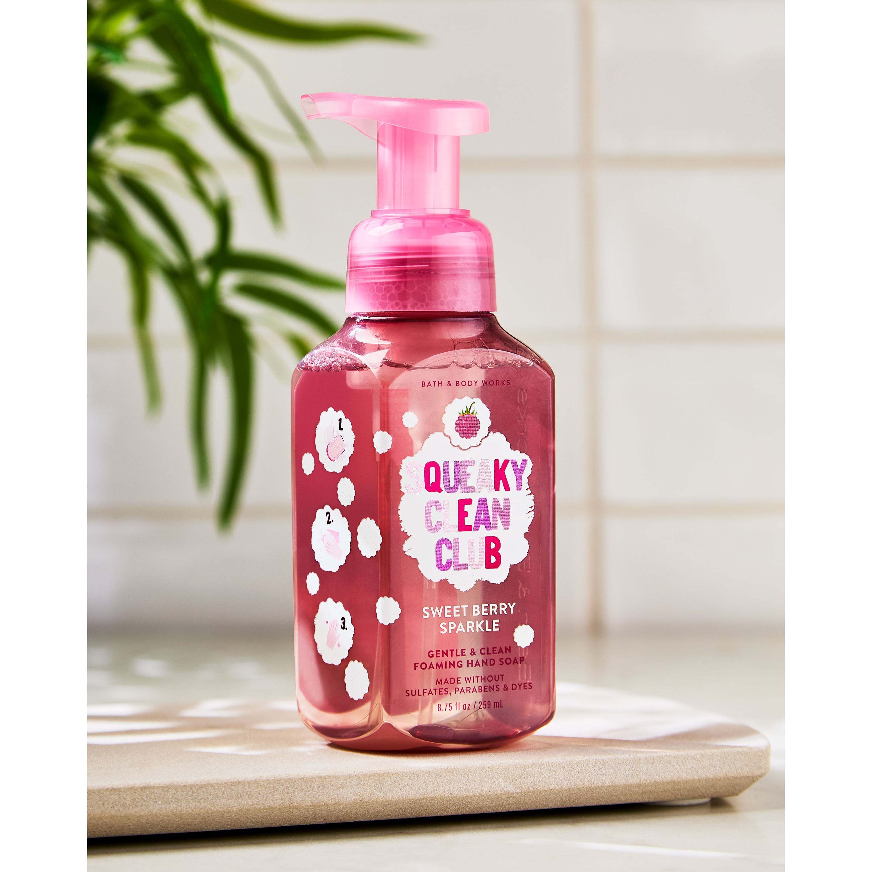 Sweet Berry Sparkle Gentle & Clean Foaming Hand Soap - Image 6