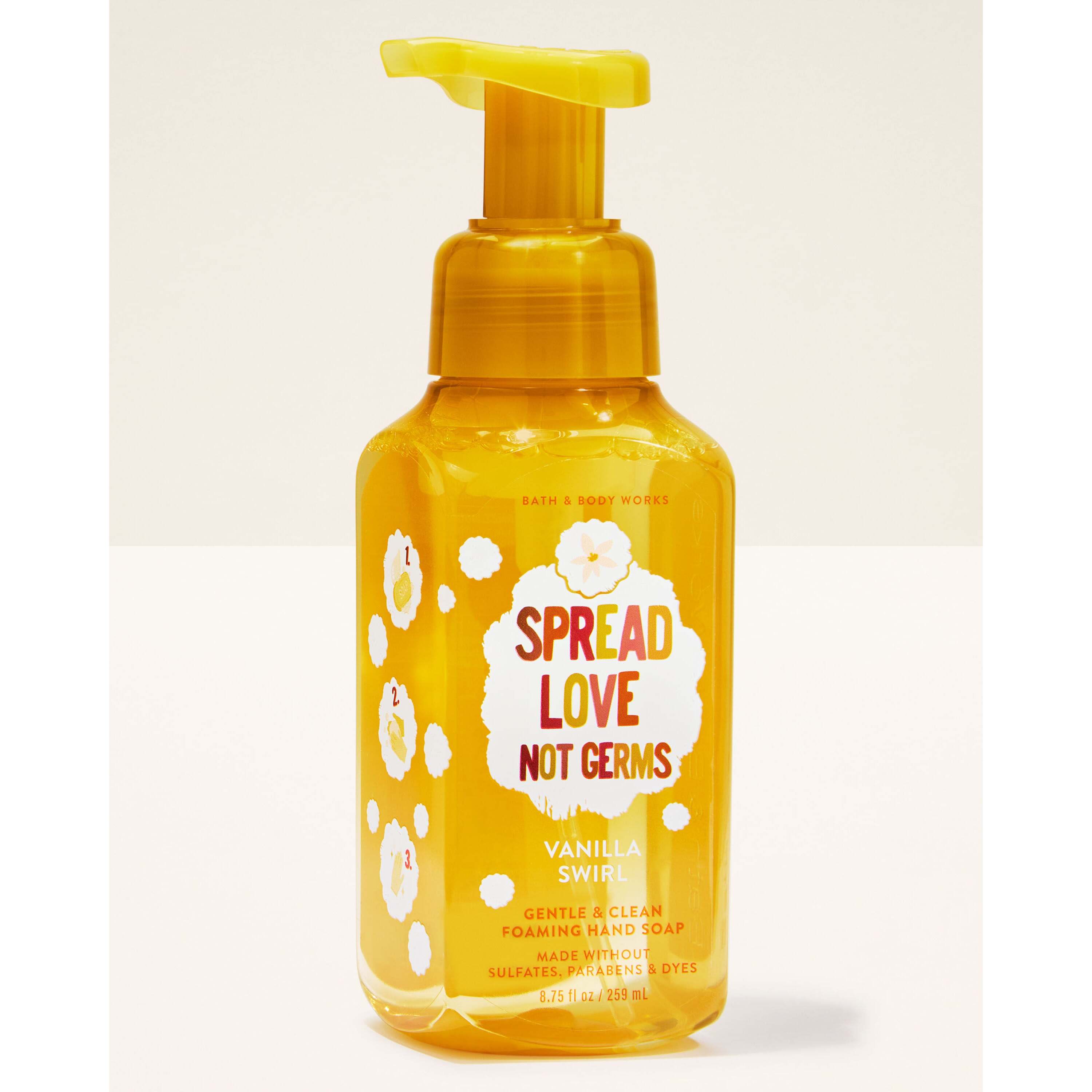 Vanilla Swirl Gentle & Clean Foaming Hand Soap