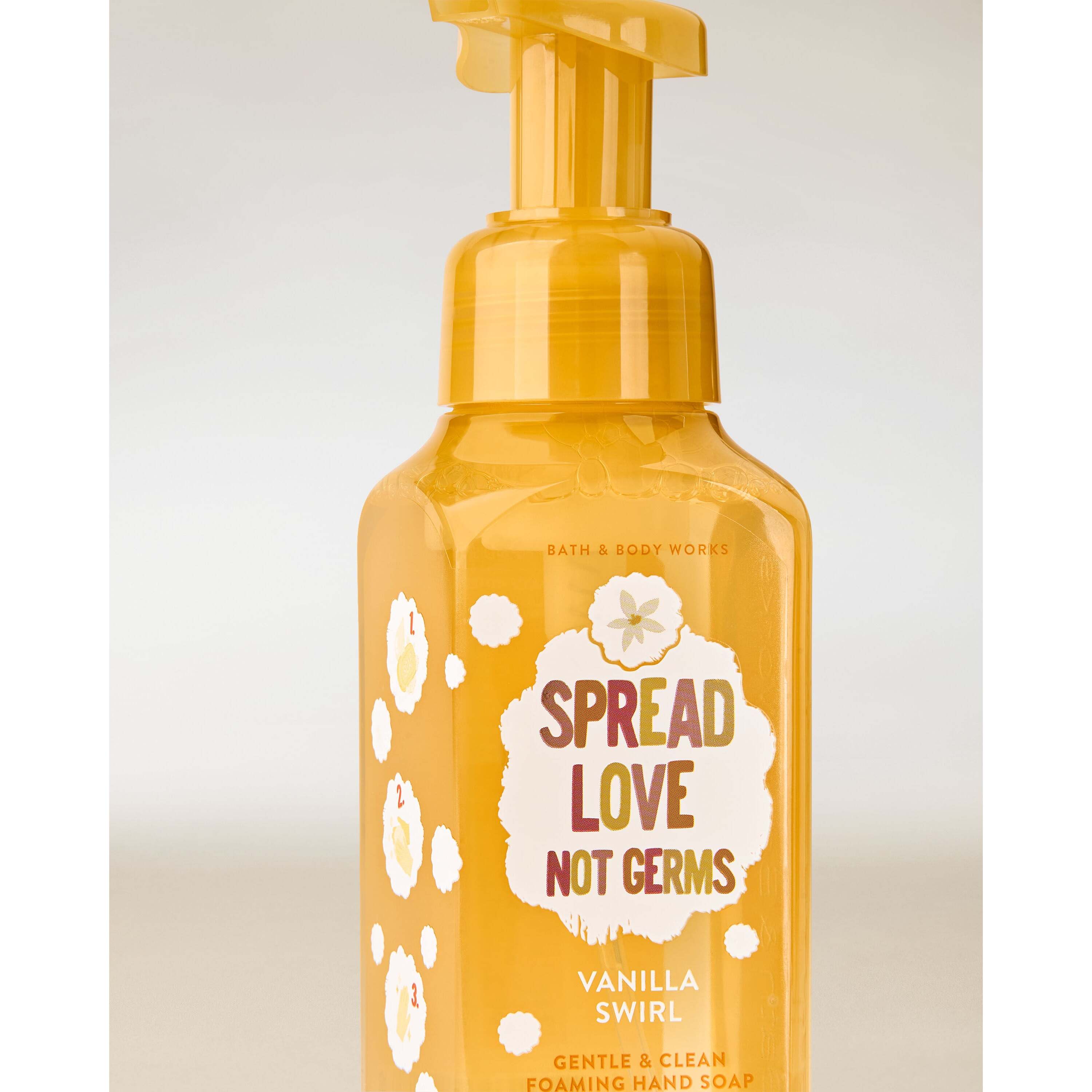 Vanilla Swirl Gentle & Clean Foaming Hand Soap - Image 2