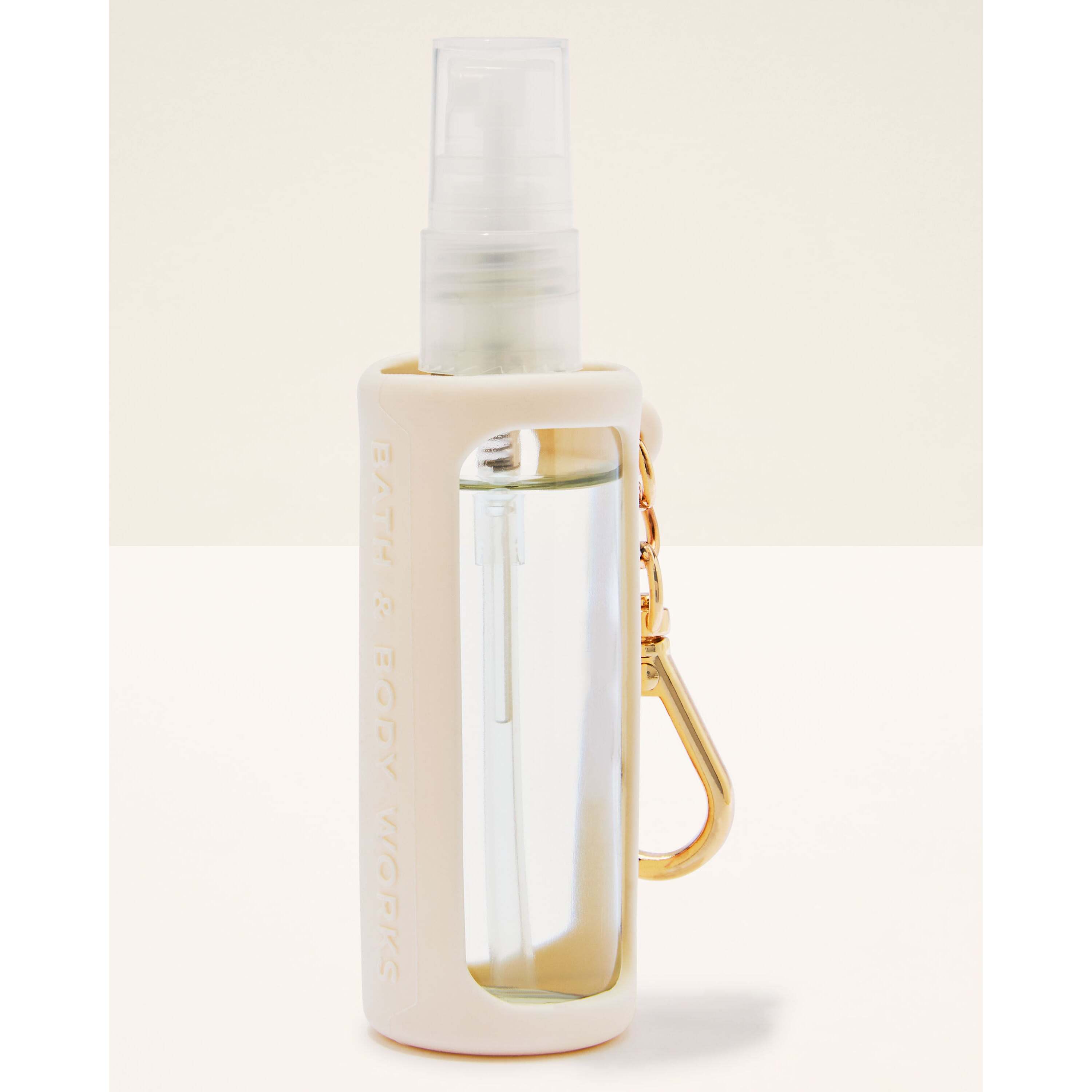 Cream Hand Sanitizer Spray Holder